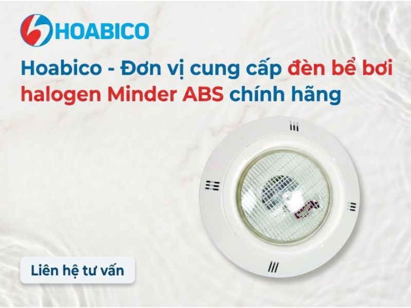 đèn bể bơi halogen Minder ABS