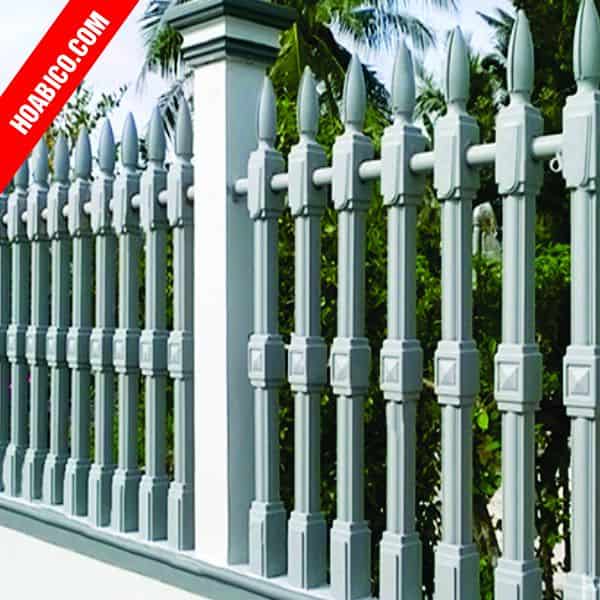 Sản phẩm hàng rào bê tông ly tâm vệ binh (1 lỗ) - Hoabico