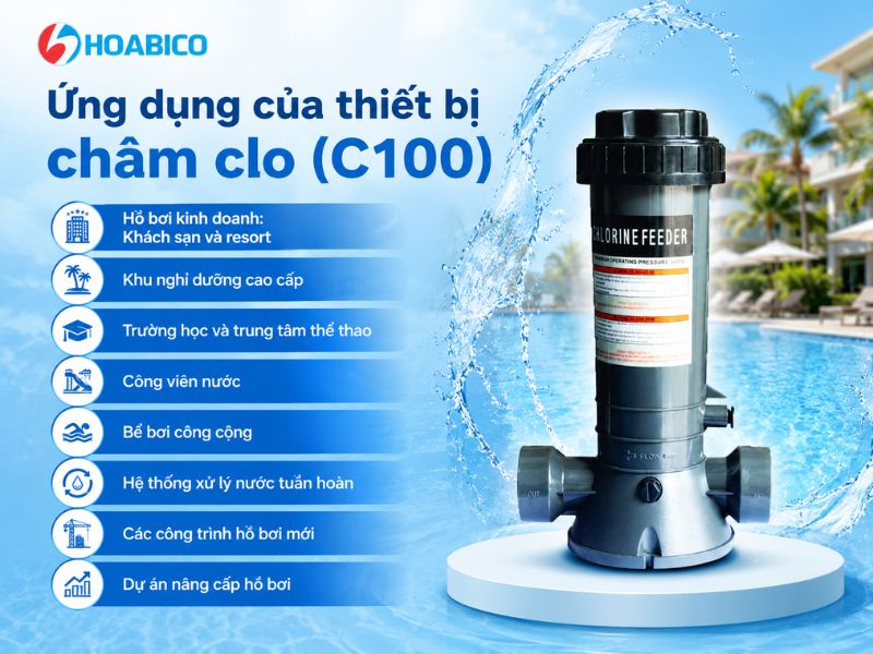 thiết bị châm clo (C100)