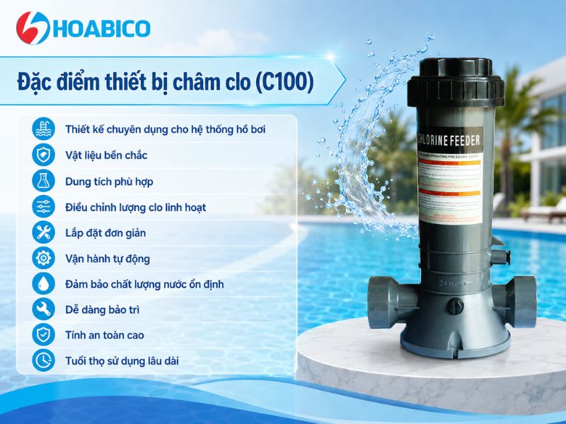 thiết bị châm clo (C100)