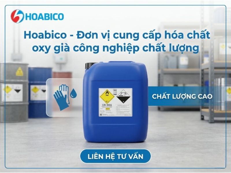 Hóa chất oxy già công nghiệp