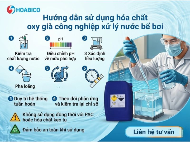 Hóa chất oxy già công nghiệp