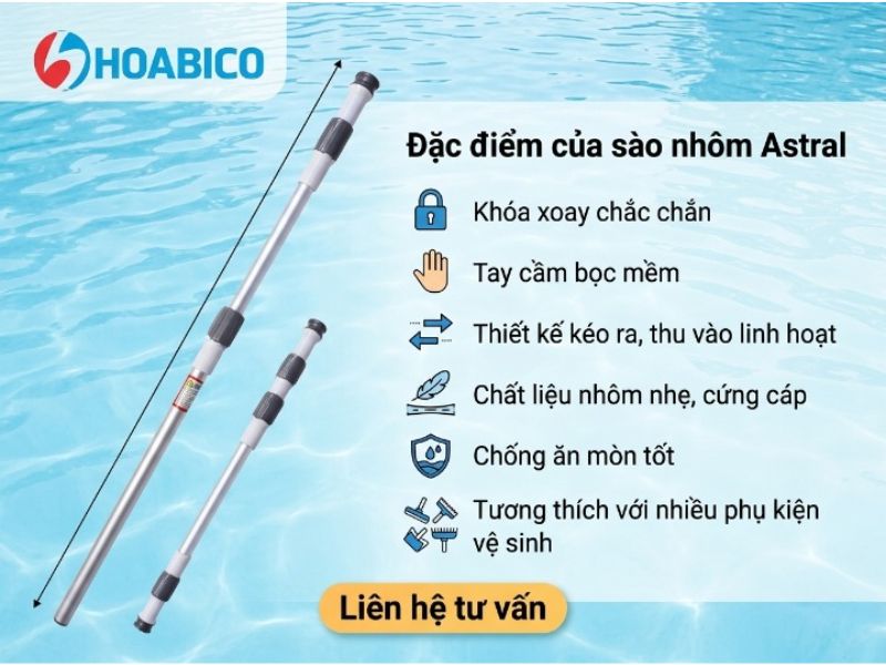 sào nhôm Astral