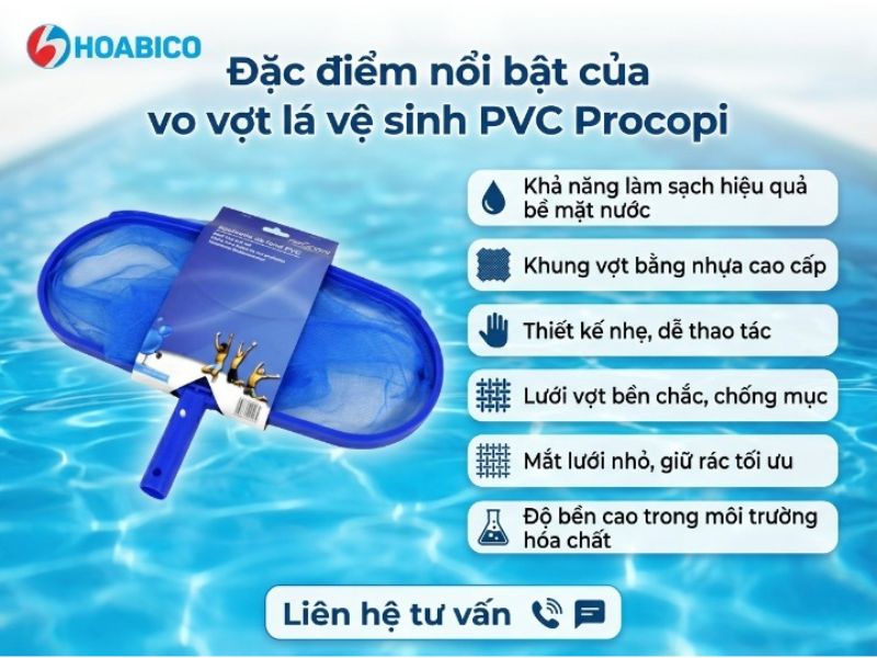 Vợt lá vệ sinh PVC Procopi