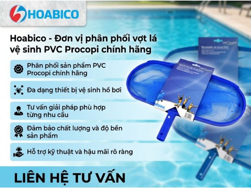 Vợt lá vệ sinh PVC Procopi
