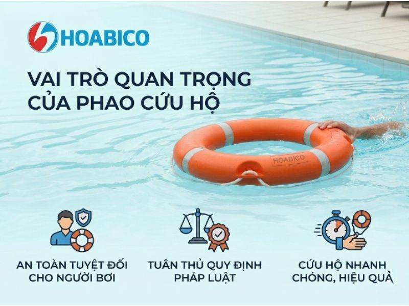 Phao cứu hộ bể bơi