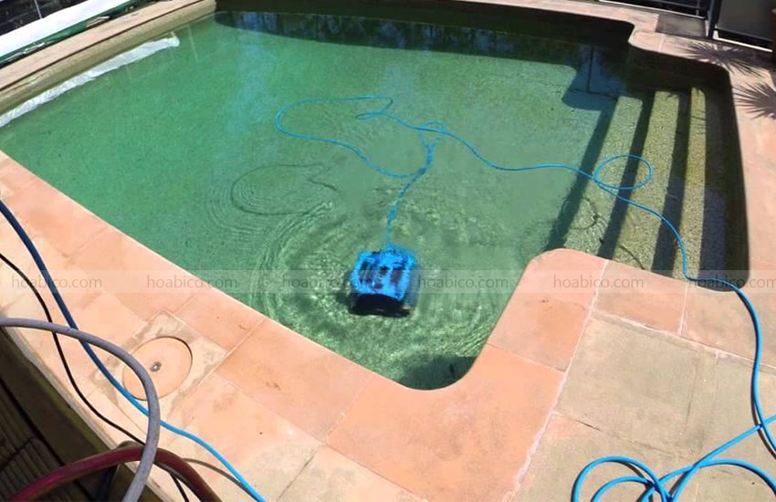 Ứng dụng của robot vệ sinh bể bơi icleaner 200D