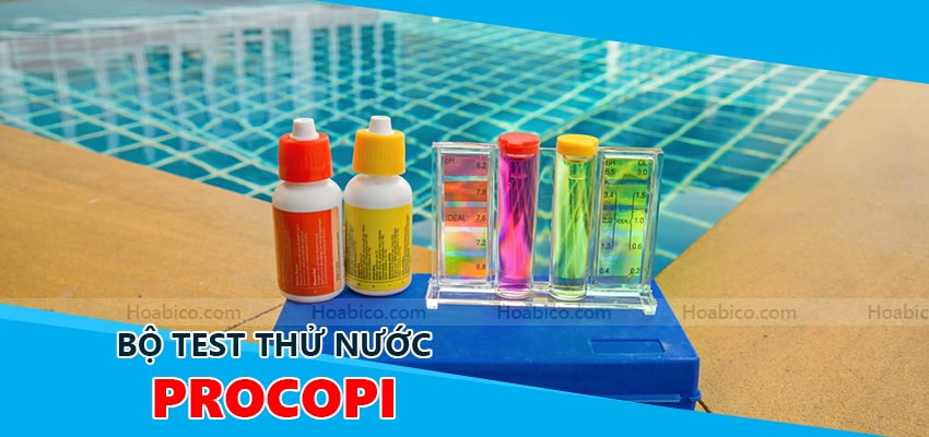 Bộ test thử nước bể bơi Procopi - Hoabico