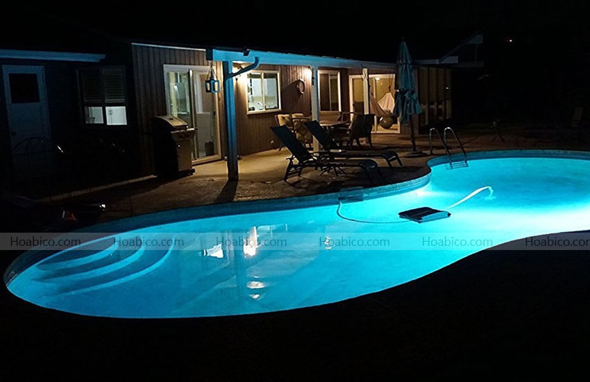 Hoàn thiện đèn halogen thành hồ bơi PEH 300.C