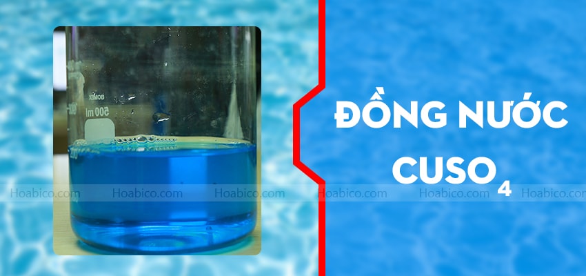Đồng nước CUSO4 - Hóa chất xử lý nước bể bơi Hoabico