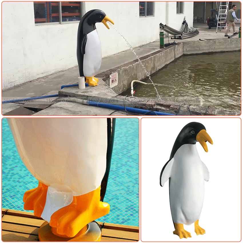 Ứng dụng của chim cánh cụt phun nước