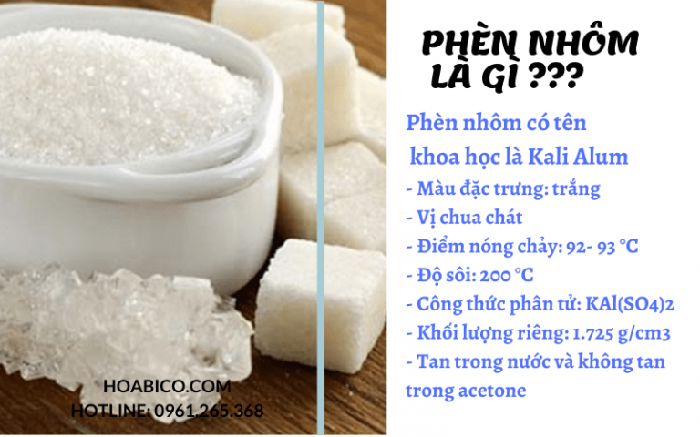 Phèn Nhôm Là Gì Những ứng Dụng Tuyệt Vời” Mà Bạn Chưa Biết