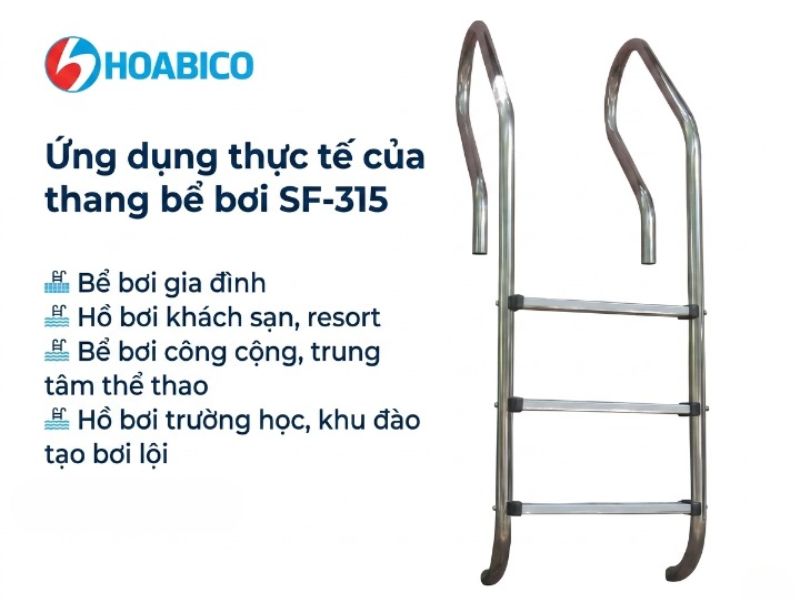Thang bể bơi SF-315