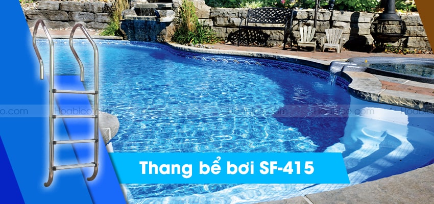 Thang bể bơi SF-415