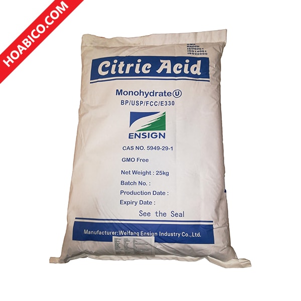 Sản phẩm hóa chất Acid Citric - Hoabico