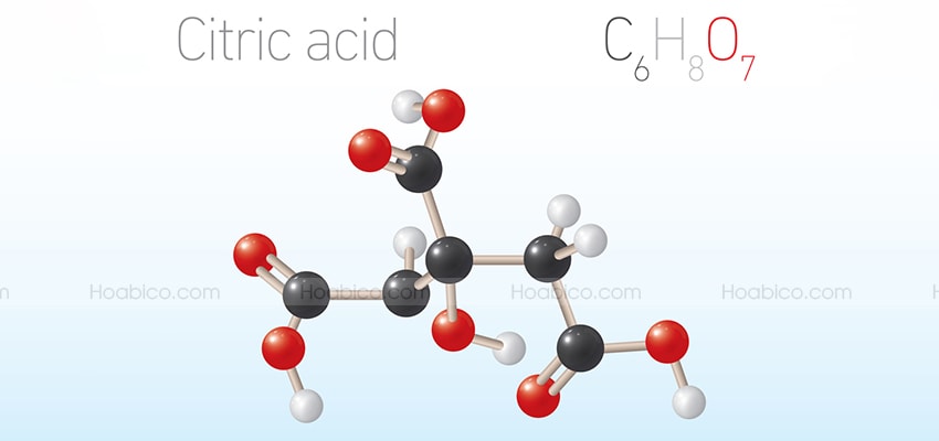Cấu tạo hóa chất Acid Citric 