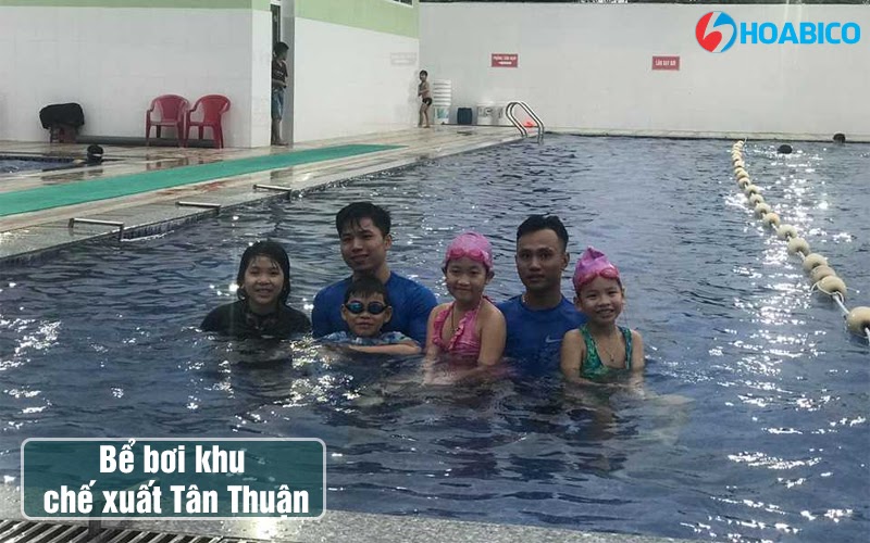 Review hồ bơi khu chế xuất Tân Thuận quận 7