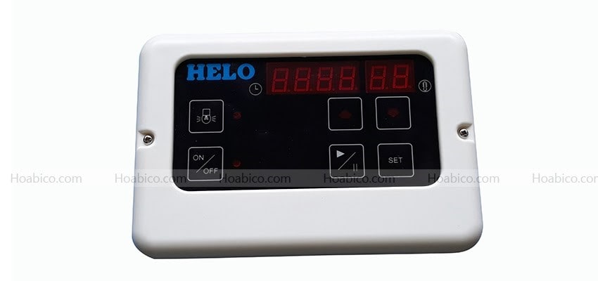 Bảng điều khiển máy xông hơi ướt HELO HTP-120
