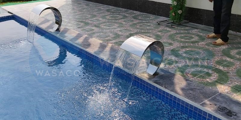 thác nước xả tràn loại cong Tafuma TB