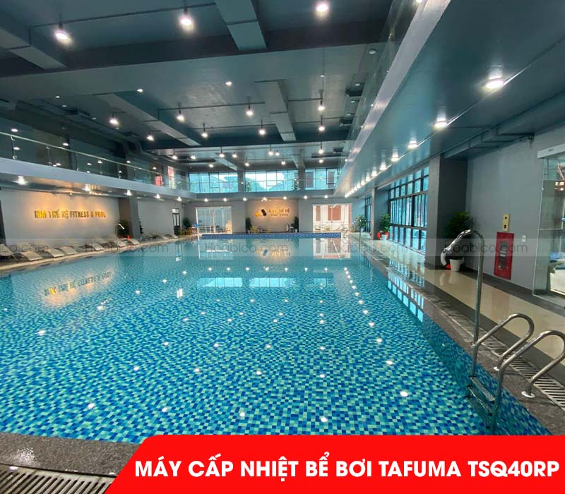 Ứng dụng Máy cấp nhiệt bể bơi Tafuma TSQ40RP