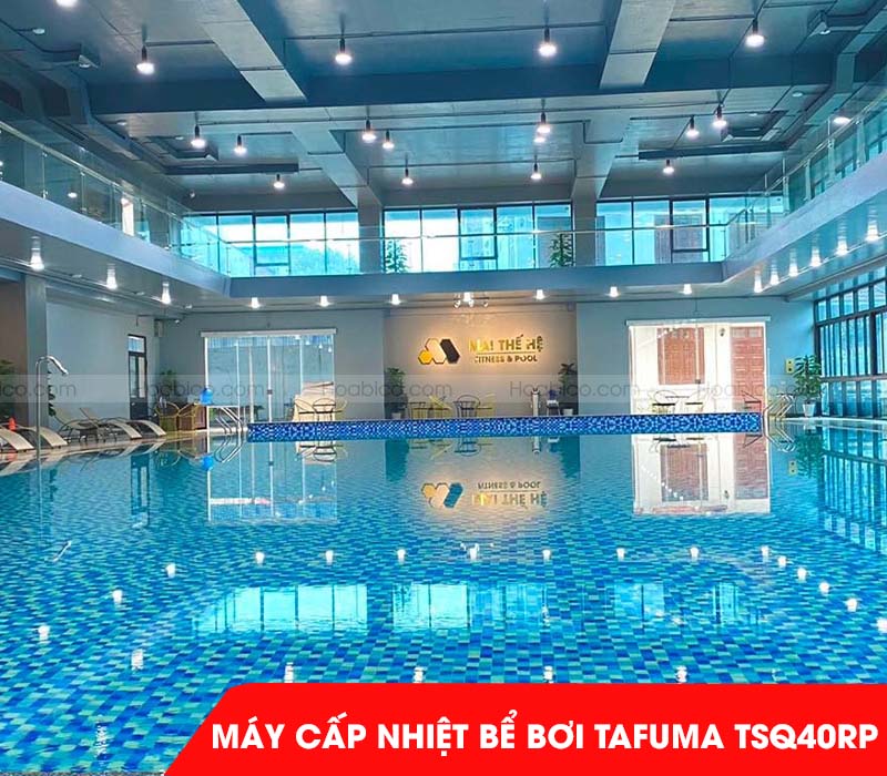 Ứng dụng Máy cấp nhiệt bể bơi Tafuma TSQ40RP