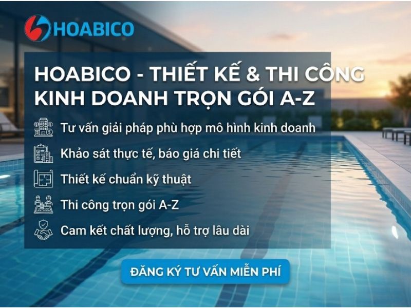 xây dựng bể bơi kinh doanh