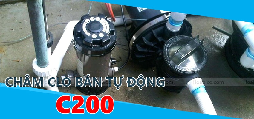 Xử lý nước bể bơi bằng clo
