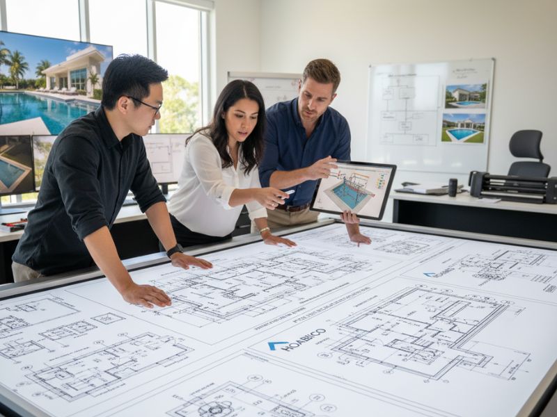 Biện pháp thi công bể bơi