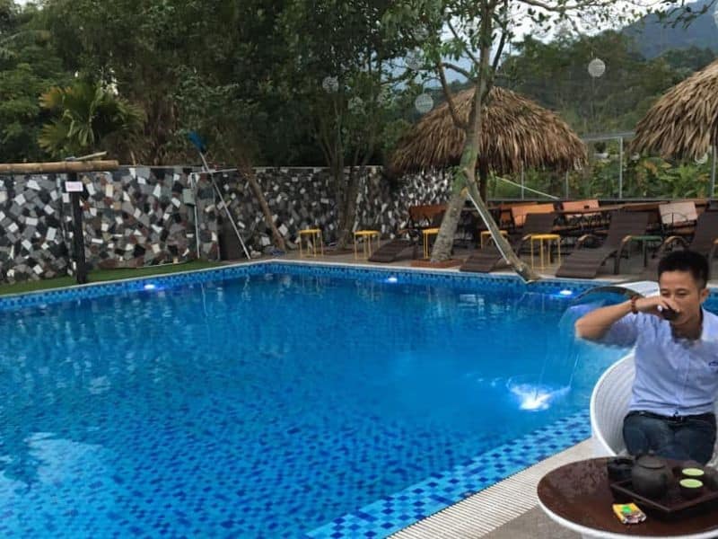 Hoabico bàn giao công trình thi công bể bơi tại phường Hà Giang 2, Tuyên Quang