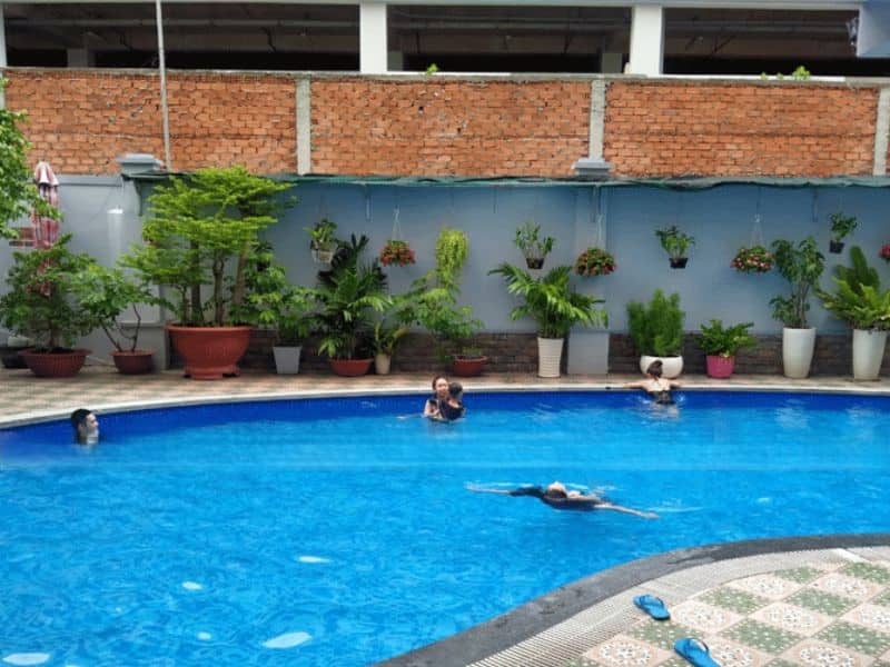 Hoabico bàn giao công trình thi công bể bơi tại Phường Thuận Thành, Bắc Ninh