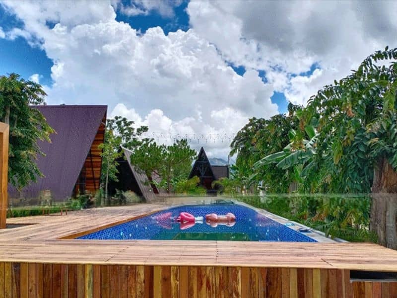 Hoabico bàn giao công trình thi công bể bơi tại xã Biển Hồ, Gia Lai