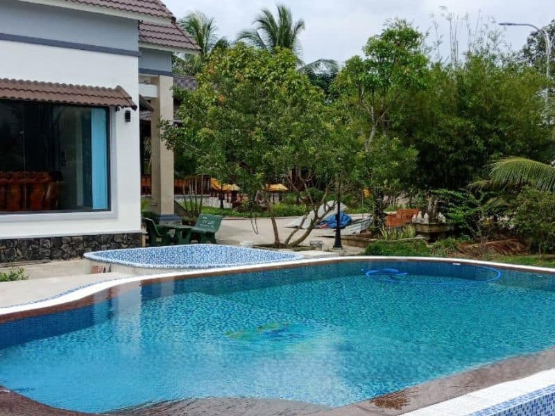 Hoabico bàn giao công trình thi công bể bơi tại xã Việt Xuyên, Hà Tĩnh