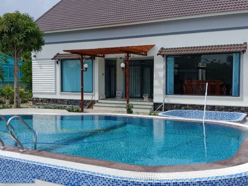 Hoabico bàn giao công trình thi công bể bơi tại xã Việt Xuyên, Hà Tĩnh