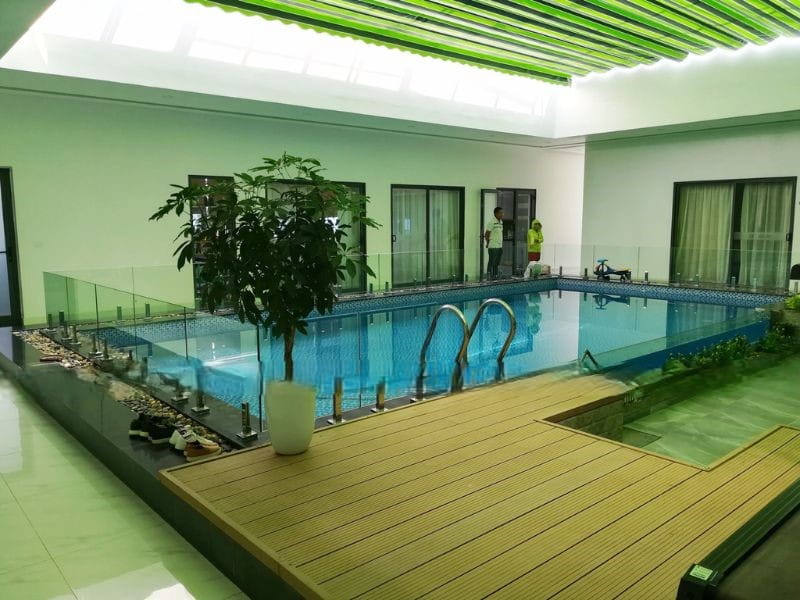 Hoabico bàn giao công trình thi công bể bơi cho Tập đoàn Biotech Quế Lâm