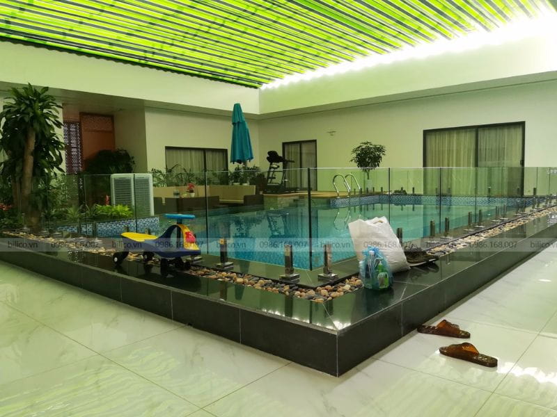 Hoabico bàn giao công trình thi công bể bơi cho Tập đoàn Biotech Quế Lâm