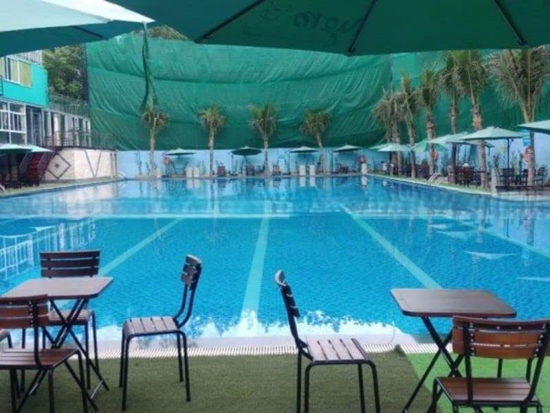 Hoabico bàn giao công trình thi công bể bơi tại khu vui chơi Yoro Bình Phước