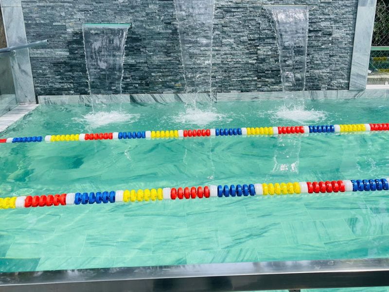 Hoabico bàn giao công trình thi công bể bơi cho anh Hải tại Thanh Hóa