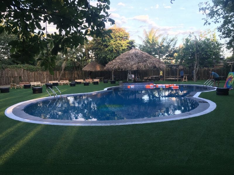 Hoabico bàn giao công trình thi công bể bơi cho nhà hàng Tre tại Hà Nội