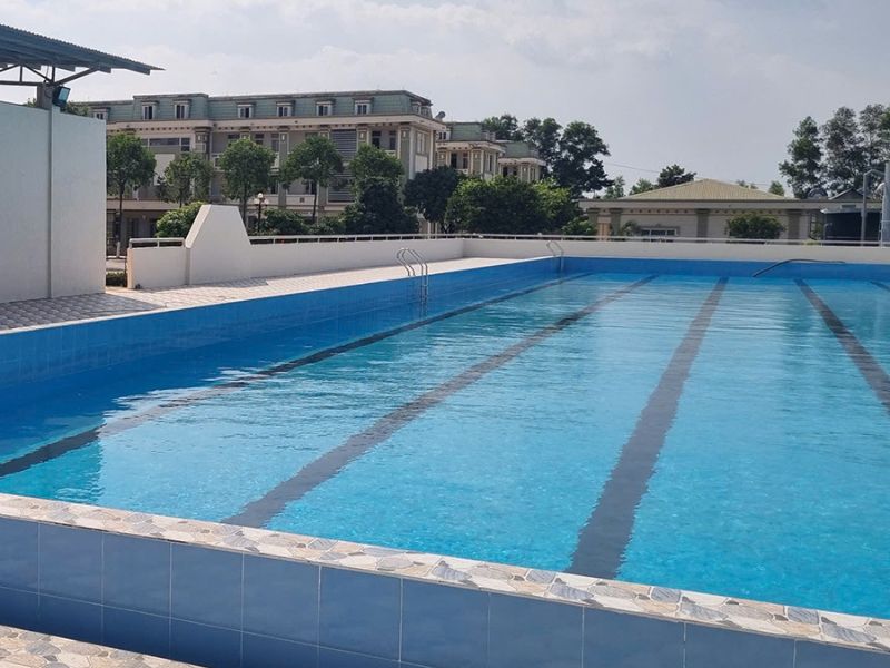 Hoabico bàn giao công trình thi công bể bơi huấn luyện tại Đồng Nai