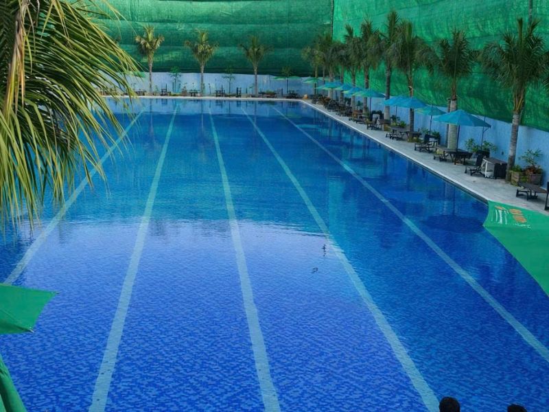 Hoabico bàn giao công trình thi công bể bơi khu vui chơi Yoyo tại Bình Phước