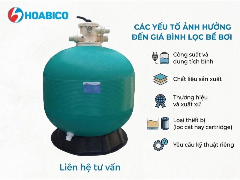 bình lọc bể bơi