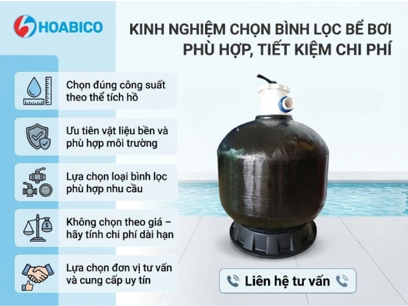 bình lọc bể bơi