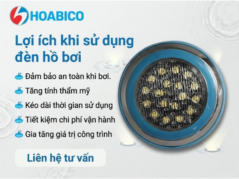 đèn bể bơi