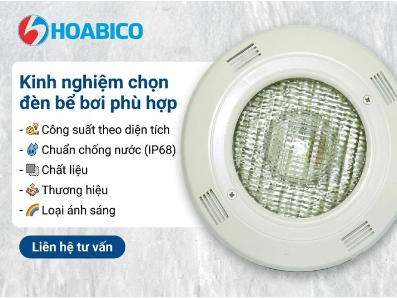 đèn bể bơi