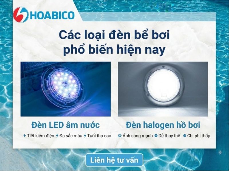 đèn bể bơi