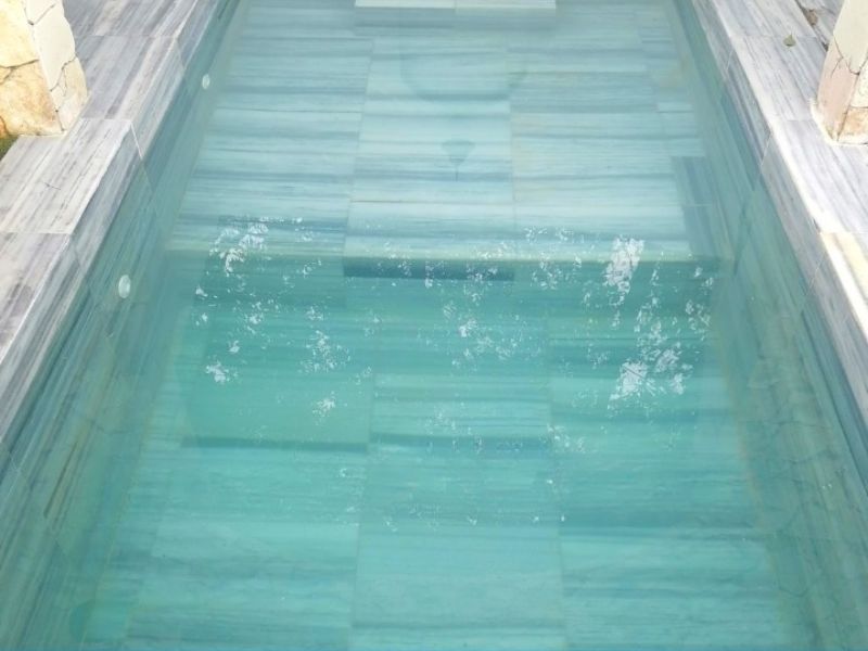 Hoabico bàn giao dự án vệ sinh bể bơi cho anh Nguyên tại Ba Vì