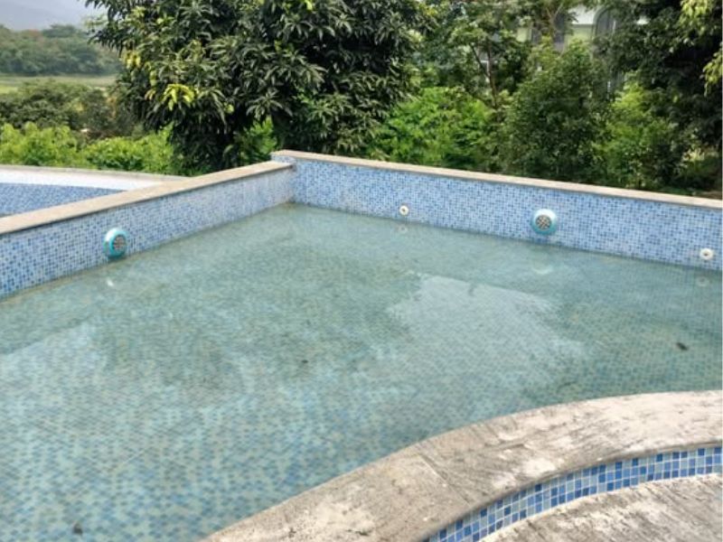 Hoabico bàn giao dự án vệ sinh bể bơi tại Quốc Oai