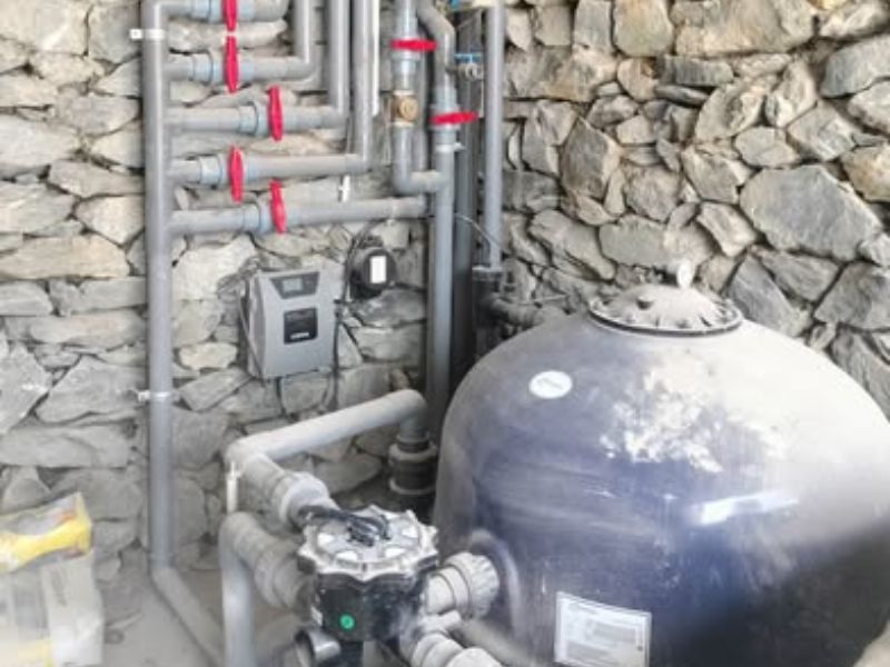 Hoabico bàn giao dự án vệ sinh bể bơi tại Quốc Oai