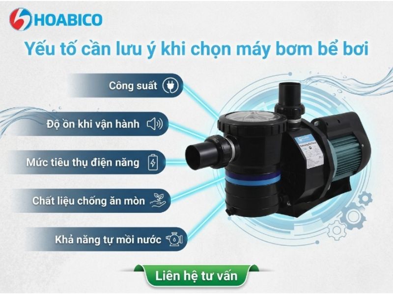 Máy bơm bể bơi