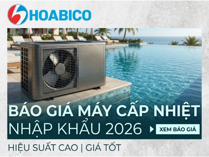 máy cấp nhiệt bể bơi